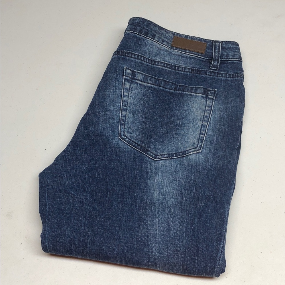 KENNETH COLE SKINNY CAPRII JEANS 10/30x22 99% COTTON ⭐️